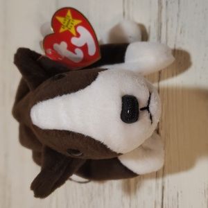 Ty Beanie Baby Bruno the Bull Terrier Vintage 1997